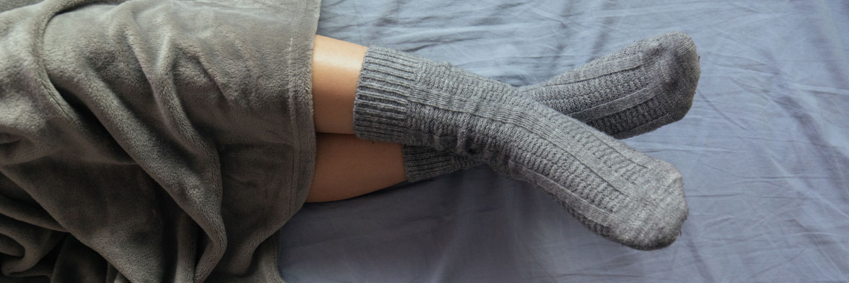 Dormir con calcetines